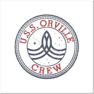 USS ORVILLE CREW PATCH Posters and Art